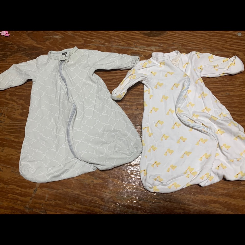New born swaddle gowns